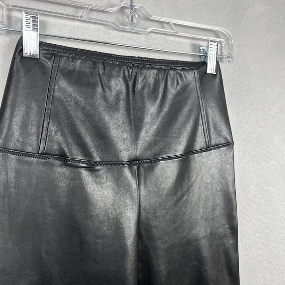 Wilfred Free Daria Vegan Leather Leggings Small Black Pull On High Waisted - Picture 6 of 13